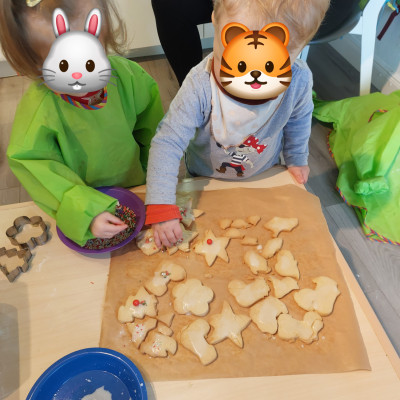 Plätzchen verzieren Plätzchen verzieren