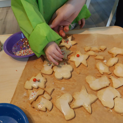 Plätzchen verzieren Plätzchen verzieren